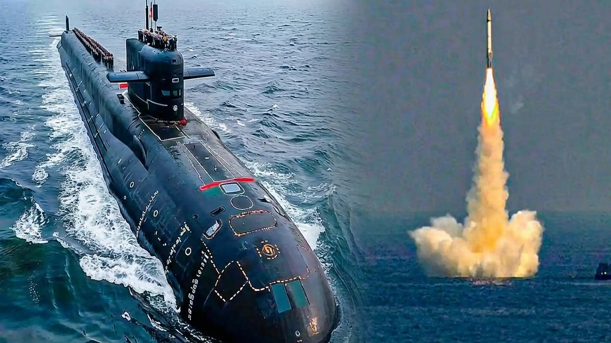 K-4 Missile - INS Arighat