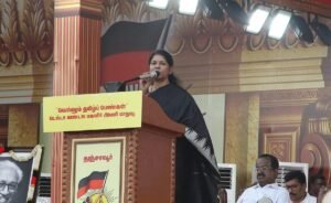 Women’s Conference: “Leaders without principles can only create good followers” – Kanimozhi’s critique