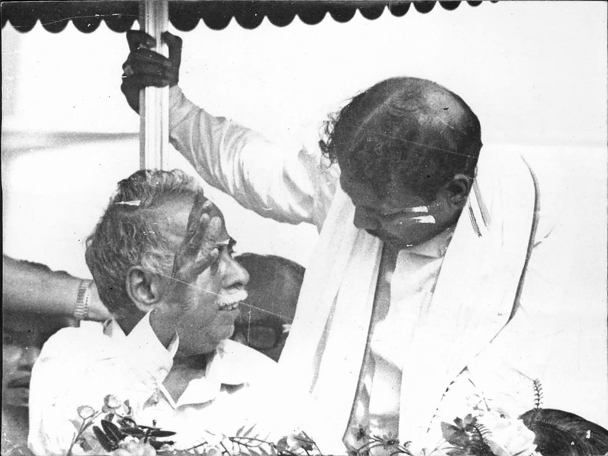 அண்ணா, கருணாநிதி