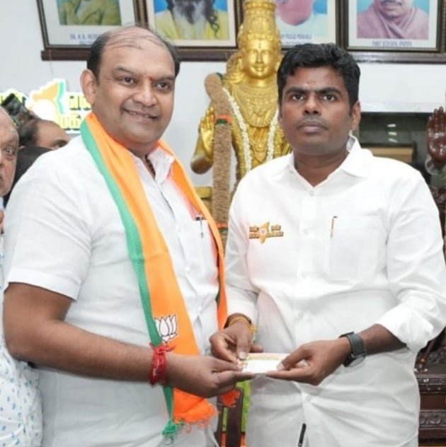அண்ணாமலையுடன் ராமேஸ்வரன்