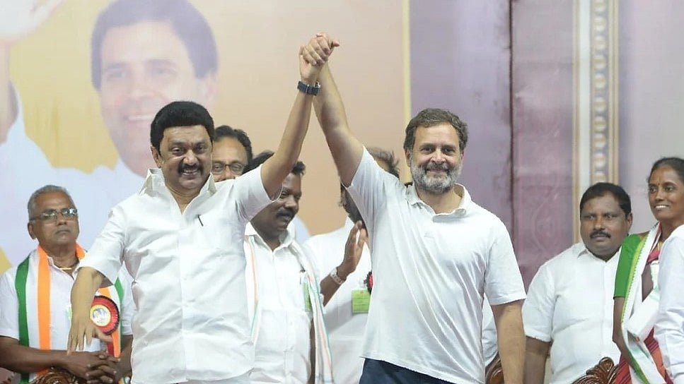  ஸ்டாலின் - ராகுல் காந்தி
