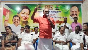 If AIADMK were in power, the film ‘Jananayagan’ would have been released long ago! says Kadambur Raju.