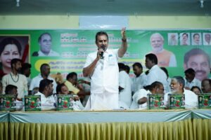 “Vijay is my friend.. but..” – S.P. Velumani’s harsh criticism