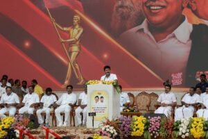 Udhayanidhi troubled by relatives; police distressed! – Turmoil in Coimbatore DMK Youth Wing meeting