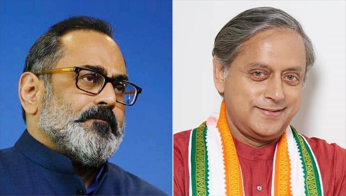 ராஜீவ் சந்திரசேகர், சசிதரூர்