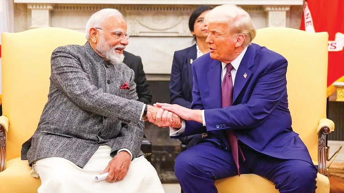 மோடி, ட்ரம்ப் 