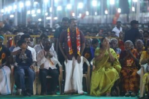 Seeman enters the Karaikudi constituency; announcement at the Tiruchi conference!