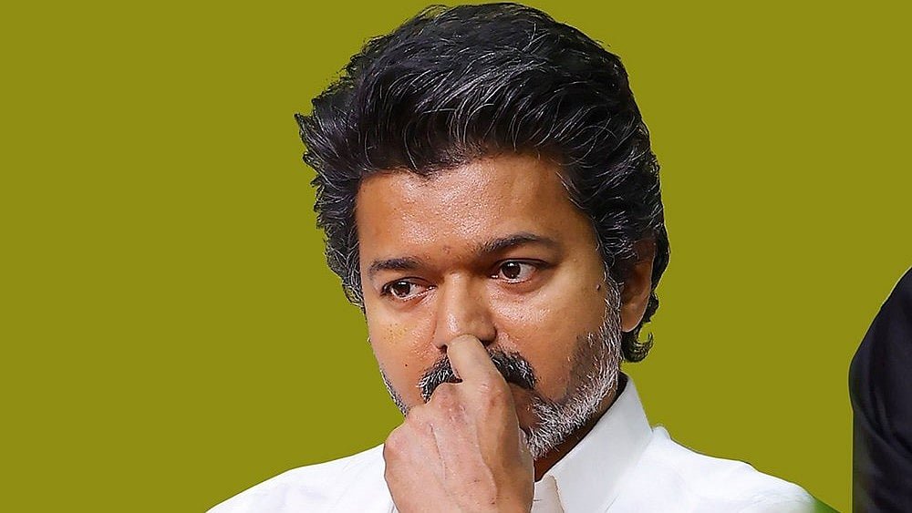 தவெக தலைவர் விஜய்
