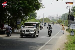 From the cremation ground, submitting nomination with a clay pot, 10 rupee coins, and an air mixer! Kovai Nomination Day 1