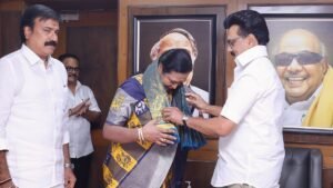 DMK 10: ‘We asked for more seats; we have given them up for the alliance!’ – Premalatha Vijayakanth