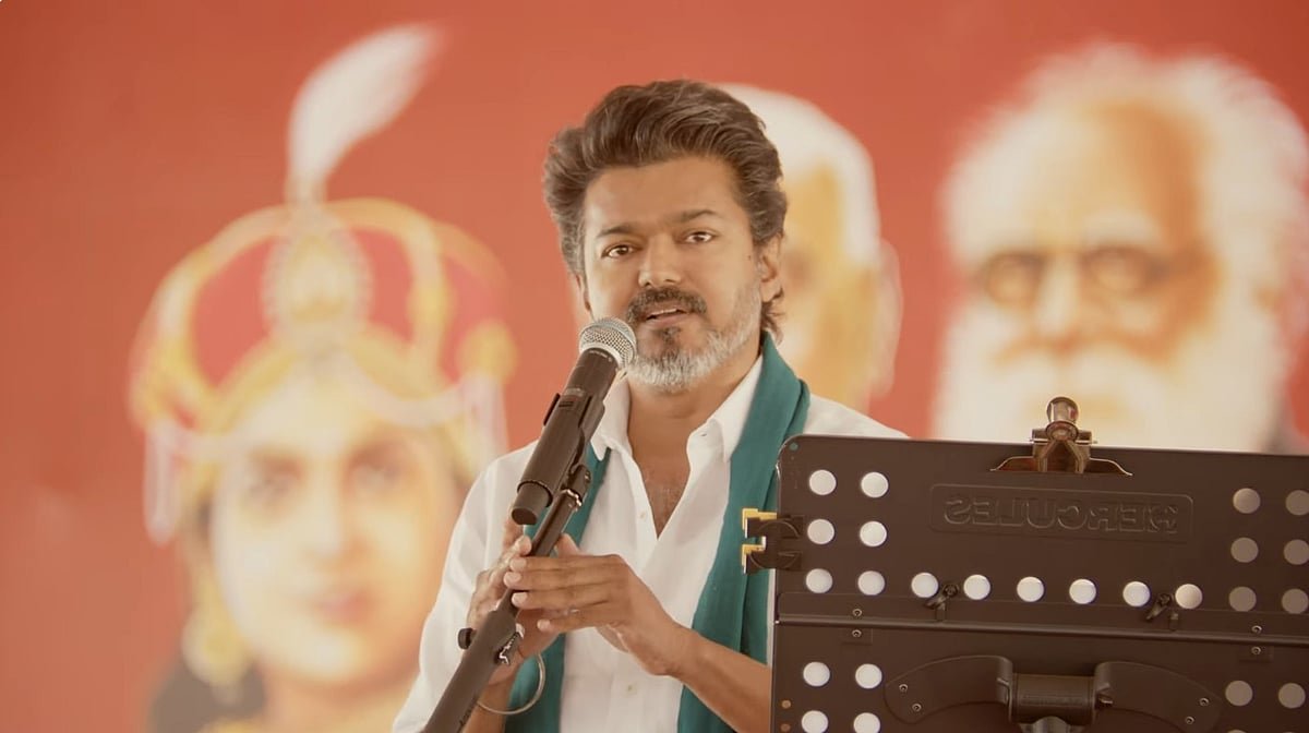 தவெக தலைவர் விஜய்