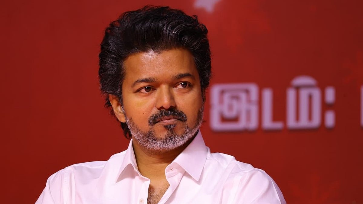 தவெக தலைவர் விஜய்