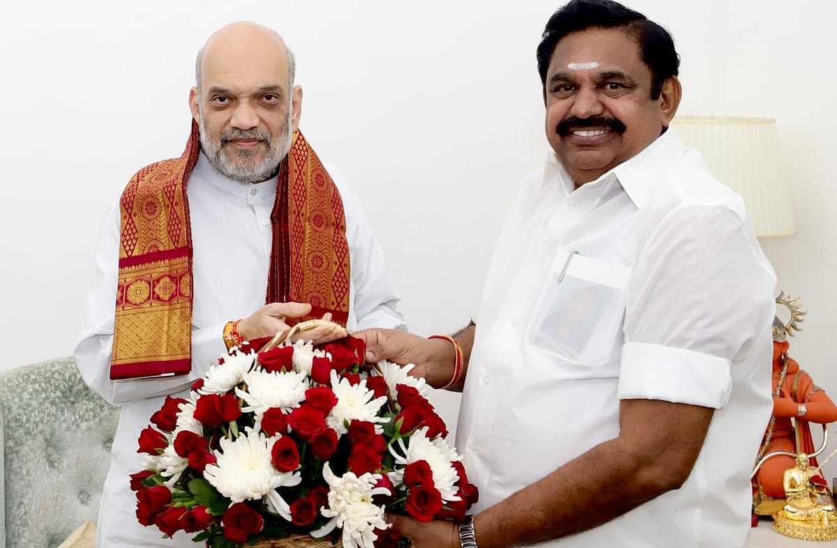 எடப்பாடி பழனிசாமி - அமித்ஷா