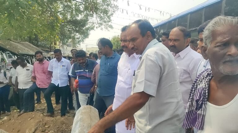 “The DMK government has no concern for the crops cultivated by the farmers!” – M.R. Vijayabaskar