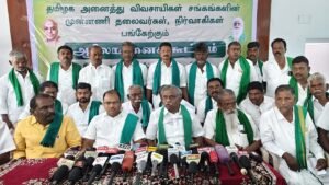 Tiruchirappalli: “Voting for DMK is equivalent to suicide!” – P.R. Pandian’s outburst