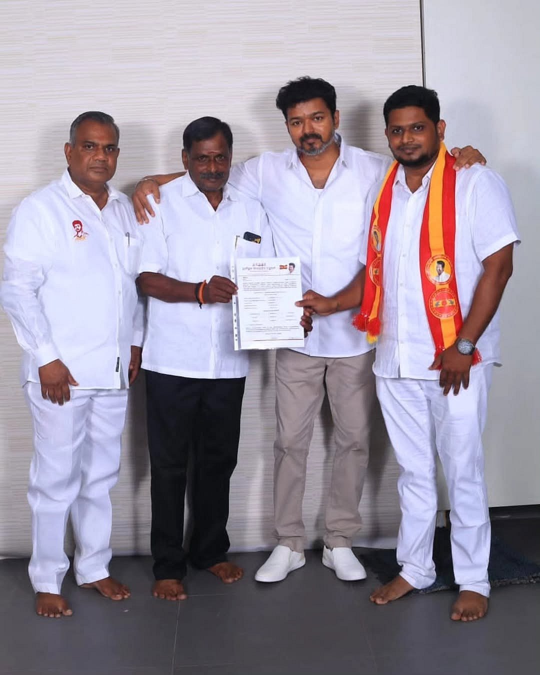 விஜய்யுடன் ராஜேந்திரன் - சபரி