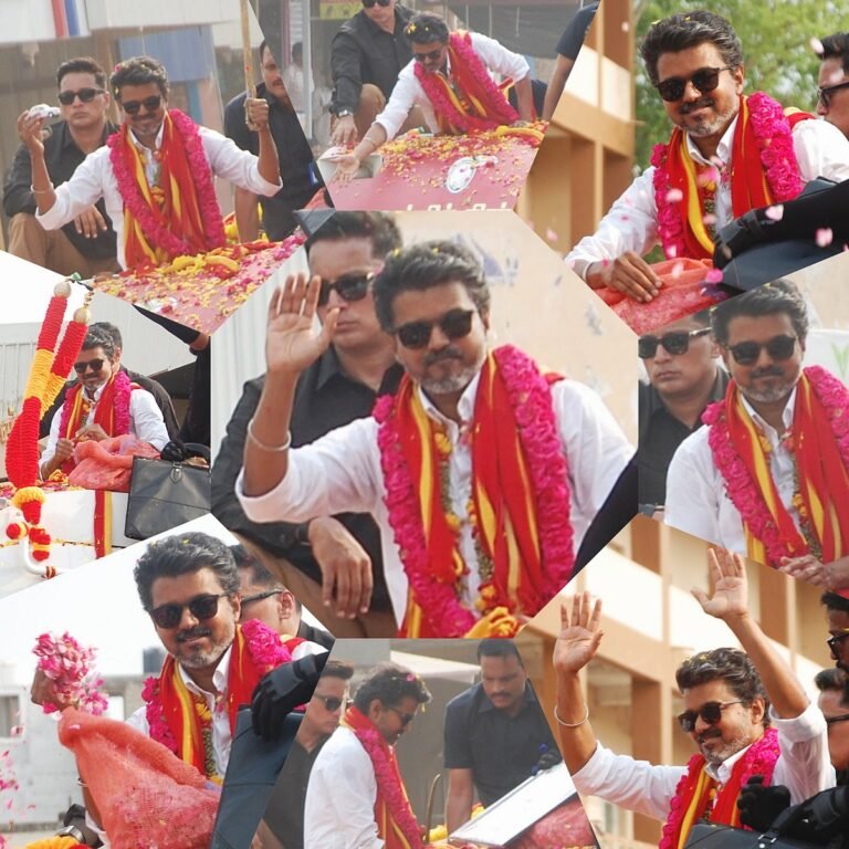 Tirunelveli: Vijay Election Campaign Public Meeting, Road Show! – Spot Visit Photos!