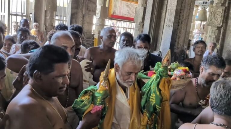 Tiruchendur Trend: DMK Ministers Who Had Darshan with Work in Hand!
