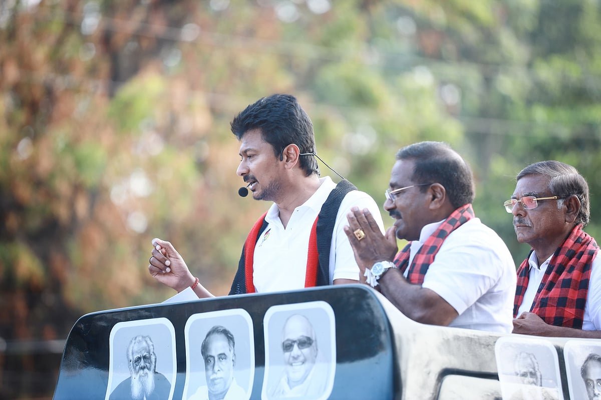 நாகர்கோவிலில் உதயநிதி பிரசாரம்