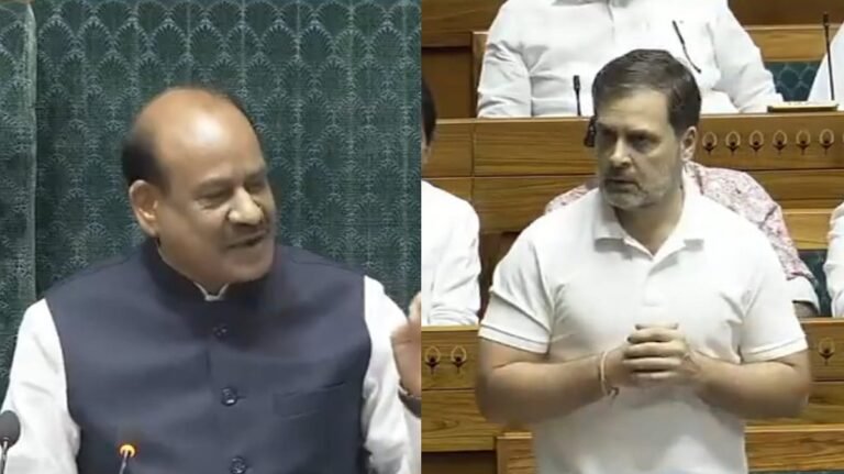 “Only your mic is not working” – Rahul’s accusation and the Speaker’s response!