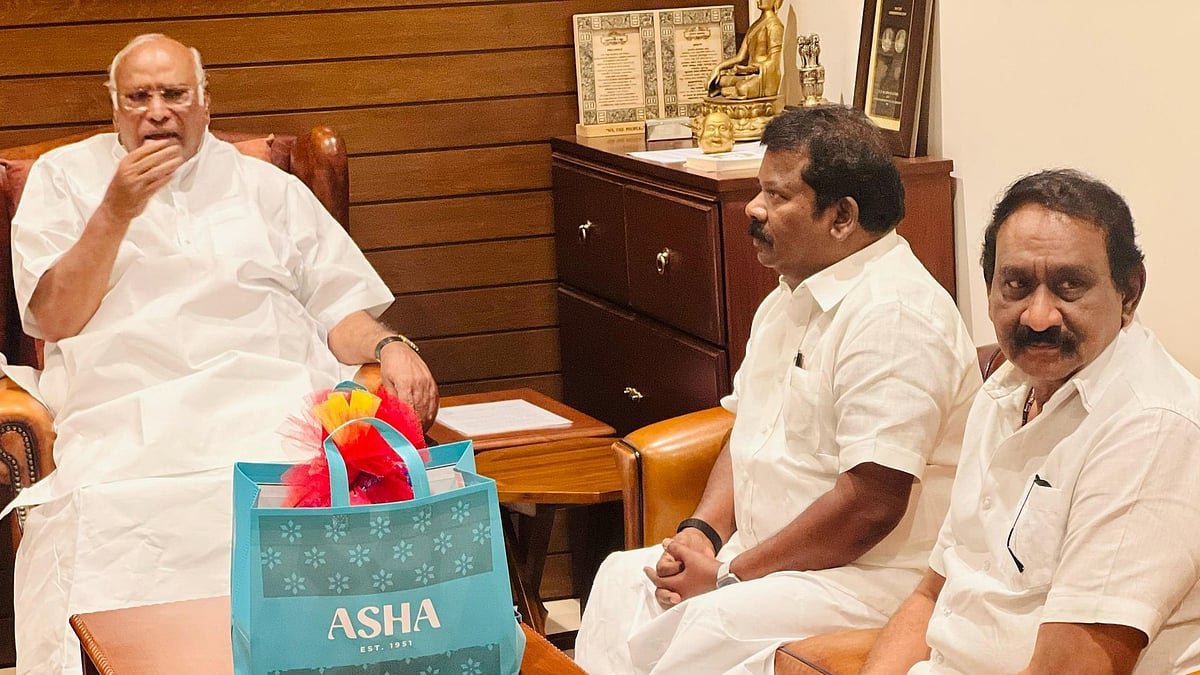 செல்வபெருந்தகை - கார்கே சந்திப்பு