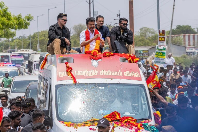 Vijay takes a break from campaigning – worried candidates anxious?