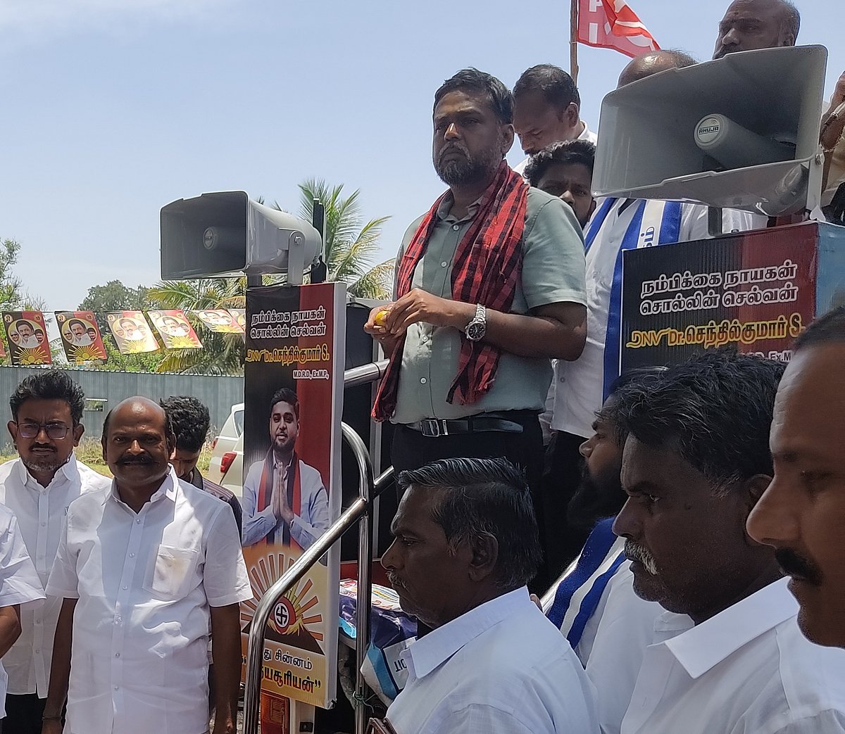 டாக்டர் செந்தில்குமார் பரப்புரை