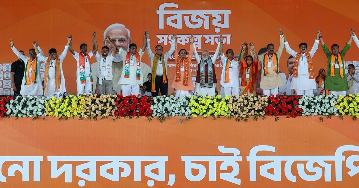 பிரசாரத்தில் மோடி