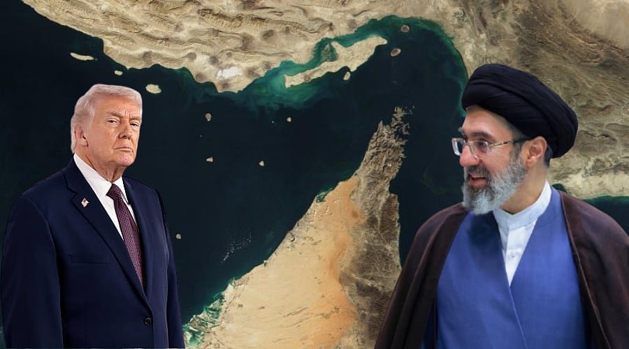 ட்ரம்ப் - ஹார்முஸ் ஜலசந்தி - மொஜ்தபா