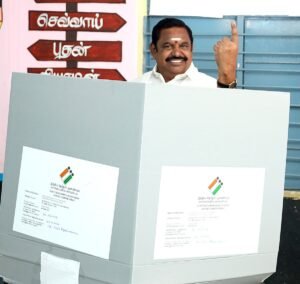 Edappadi K. Palaniswami, who fulfilled the duty of democracy!