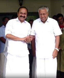 “Cannot stand united in all matters” – What did V.T. Sateesan say after meeting Pinarayi Vijayan?