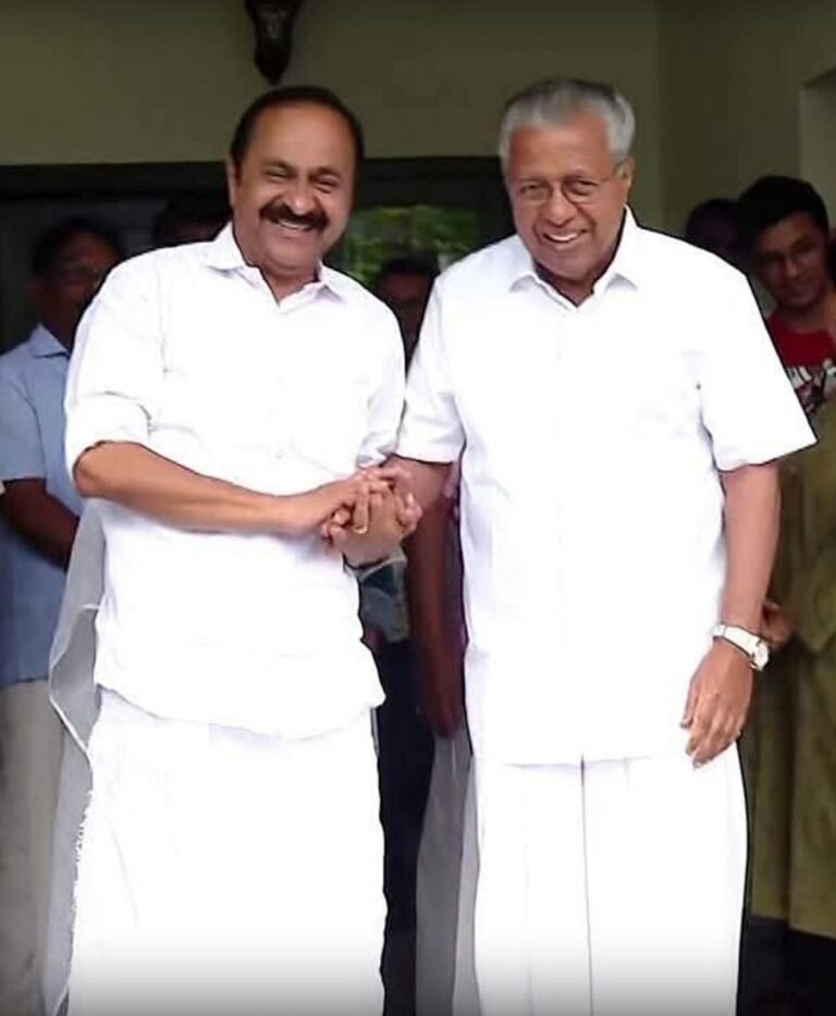 “Cannot stand united in all matters” – What did V.T. Sateesan say after meeting Pinarayi Vijayan?