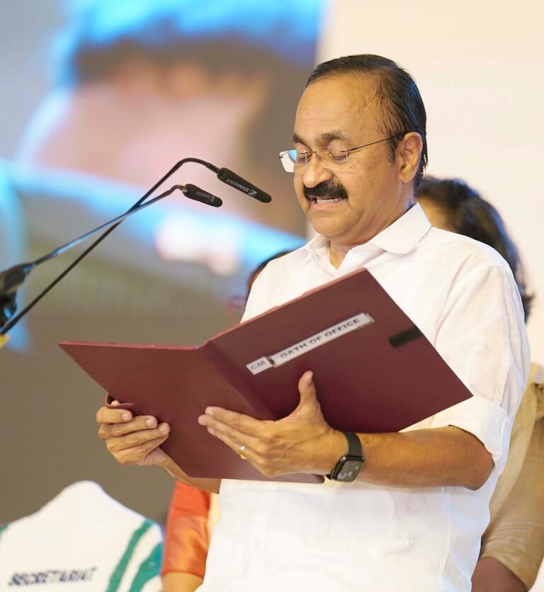 V.D. Satheesan takes oath as Kerala Chief Minister in the presence of Rahul Gandhi and Pinarayi Vijayan  
Photo Album