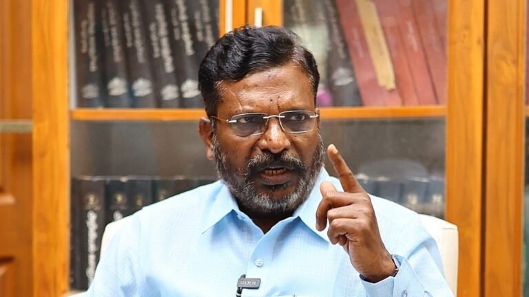 Is Thirumavalavan included in the Tavega cabinet? Will he contest in the by-election in Tiruchi East?