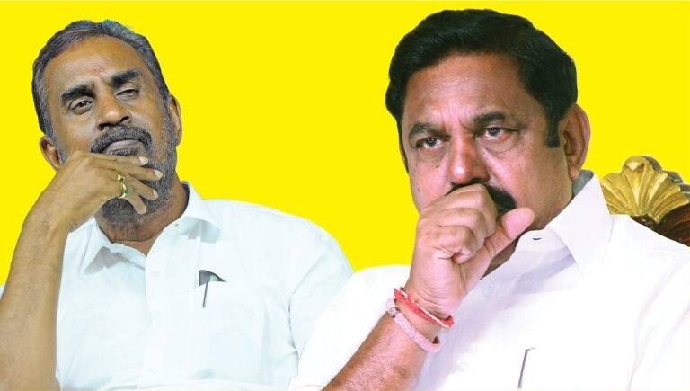 `I swear on my head; you said an alliance can be formed with DMK’ – C.V. Shanmugam’s warning | Live