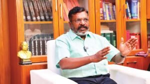 “The Tamil community is not yet ready for a Dalit to become Chief Minister” – Thirumavalavan’s explanation.