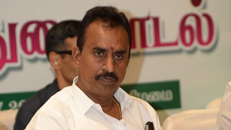 “AIADMK is our lifebreath; Edappadi is the General Secretary” – S.P. Velumani’s speech