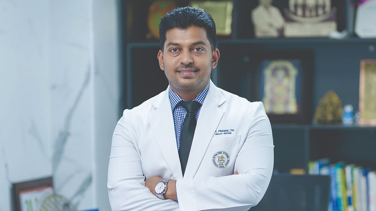 அமைச்சர் டாக்டர் பிரபு காரைக்குடி