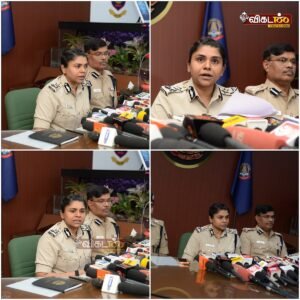 At the press conference, IG Ramyabharathi laughed uncontrollably. Was it an AI video? – What happened?