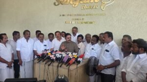 “We will demand a CBI investigation; we will prove that the T.V.K did the horse name!” – T.T.V. Dhinakaran