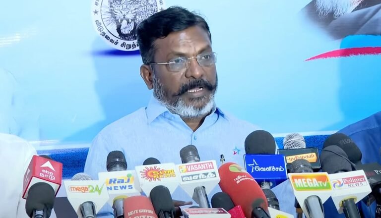 ‘Thavega does not have enough power to seize control’ – Thirumavalavan’s speech
