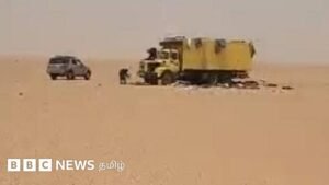 49 people died of thirst without drinking water after a truck broke down in the Sahara Desert.