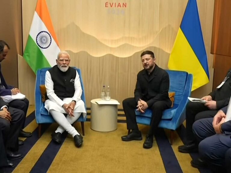 Prime Minister Modi meets with the President of Ukraine