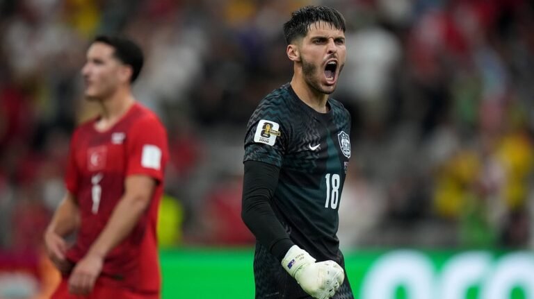 Not in the squad 7 months ago… the Aussie goalkeeper who impressed in his World Cup debut!