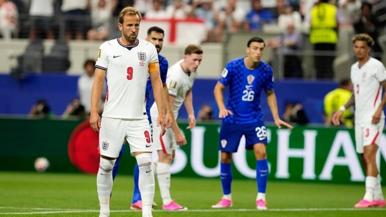 Harry Kane shines: England defeated Croatia!