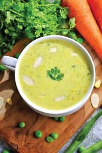 Almond soup!