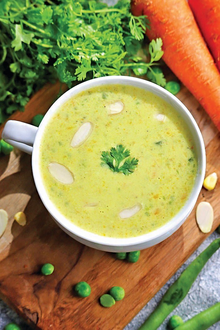 Almond soup