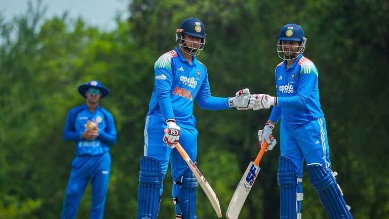 Three half-centuries: India A pile up 319 runs!