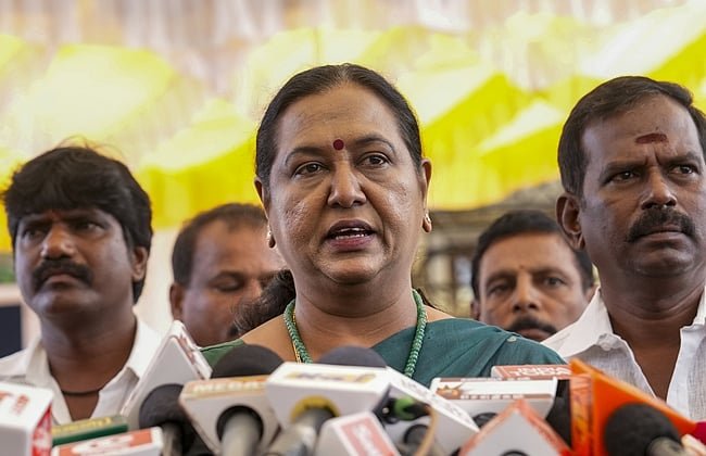 The government should take action to prevent power cuts: Premalatha Vijayakant