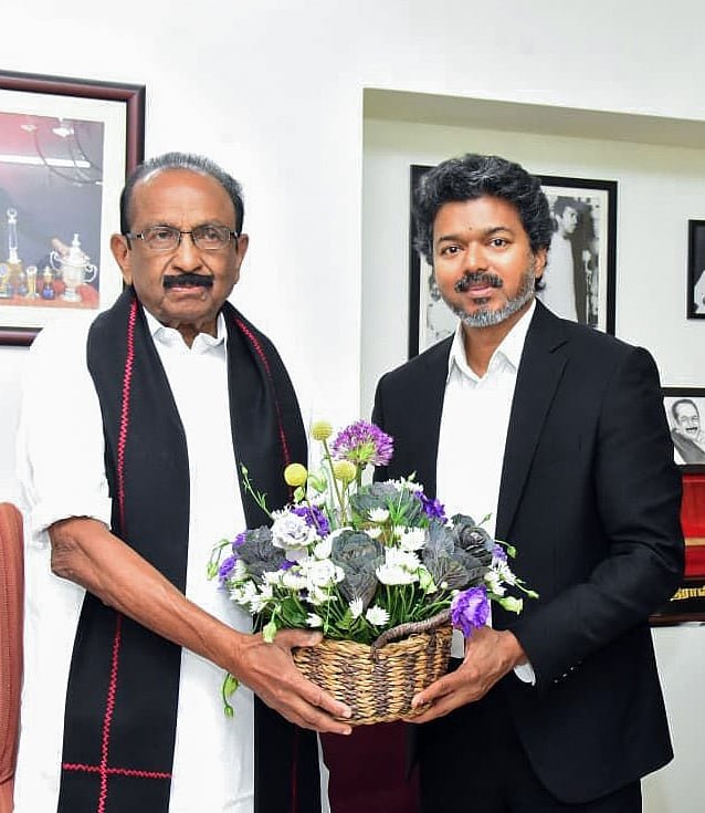 Vaiko meets with Chief Minister Vijay!
